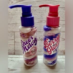 Happy Skin Healthy Skin Set of 2 -Sheer Melon & Berry Glow Face & Body Serum Duo